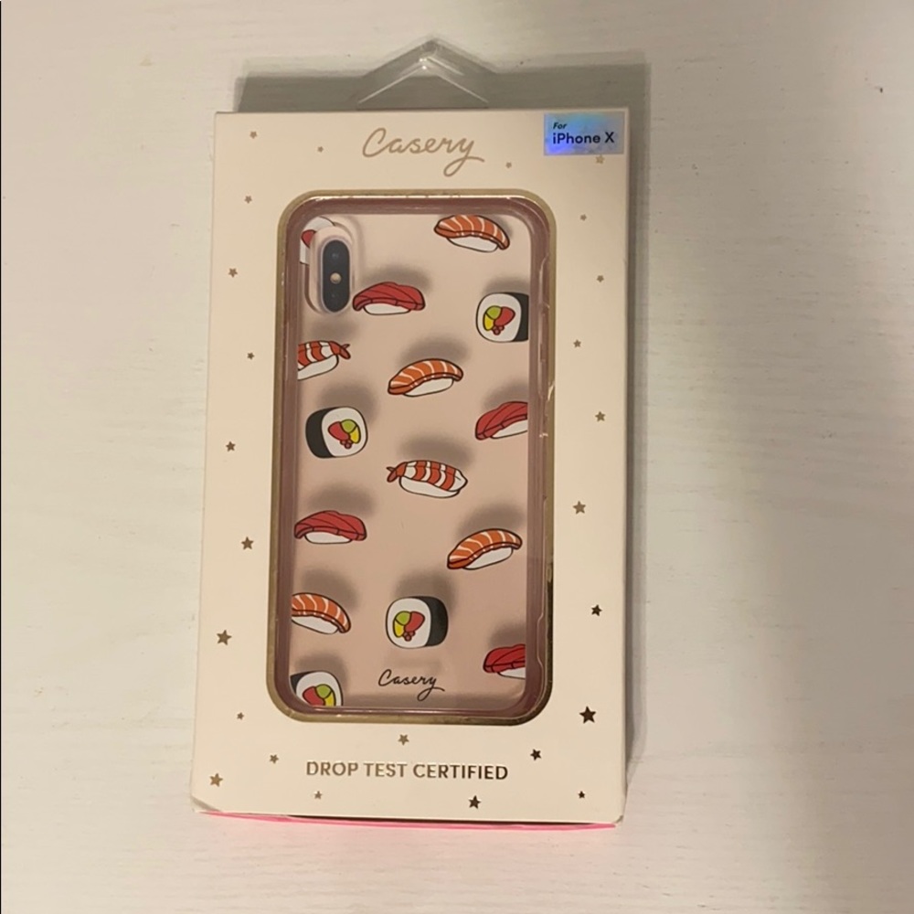 Cute IPhone X sushi phone case!